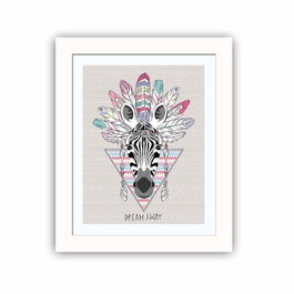 Wallity Cuadro decorativo enmarcado Multicolor BCT-032